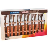 Jogo De Talheres Jumbo Tramontina 12 Peças Garfo Faca Inox