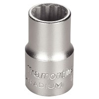 Soquete Estriado em Aço Cromo Vanádio 14 mm - Encaixe 1/2" Tramontina PRO Tramontina