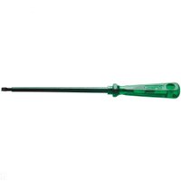 Chave de Fenda Isolada Ponta Chata em Aço Cromo Vanádio 5x200 mm (3/16x8