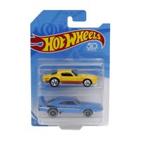 Hot Wheels Pack Com 2 Carrinhos Sortidos - Mattel