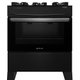 Fogão Atlas 5 Bocas Preto Atenas Glass com Acendimento Automático - Bivolt
