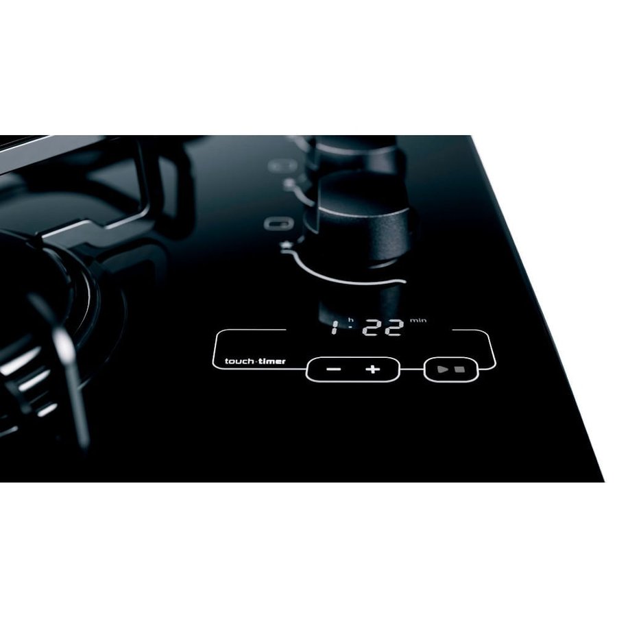 Cooktop 4 bocas Brastemp com Dupla Chama e Timer Touch BDT62AE