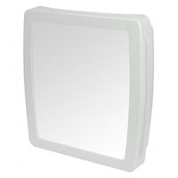 Armário para Banheiro de Plástico Branco com Espelho Herc