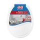 Assento para Vaso Sanitário Universal Oval Branco Envolvente Ideale Herc