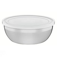 Pote Tramontina Freezinox Redondo em Aço Inox com Tampa Plástica 28 cm 5,8 L Tramontina
