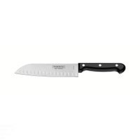 Faca Santoku Tramontina Ultracorte com Lâmina em Aço Inox e Cabo de Polipropileno Preto 7