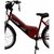 Bicicleta Elétrica com Bateria de Lítio 48V 13Ah Confort Vermelho Cereja