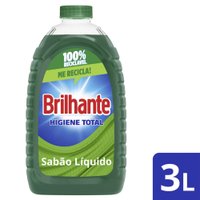 Lava-Roupas Líquido Brilhante Higiene Total 3l