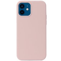 Capa Protetora De Silicone Y-Cover Liquid Rosa Apple iPhone 12 E iPhone 12 Pro