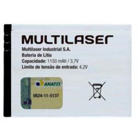 Bateria De Celular 1150 mAh 4.2V Bl-5c Bt003 Multilaser