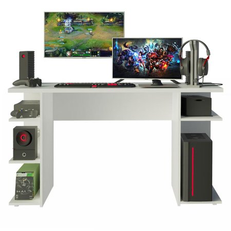 Mesa para Computador Gamer 9409 Madesa - Branco