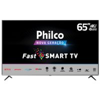 Smart TV Philco 65” PTV65F82SSG 4K QLED - Netflix