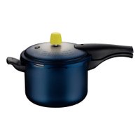 Panela de Pressão Vancouver Spot Alumínio Revestimento Antiaderente Starflon Azul 20 cm 4,5 L Tramontina