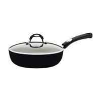 Frigideira Funda Tramontina Mônaco Induction Alumínio Revestimento Antiaderente Preto 24 cm 2,7 L Tramontina