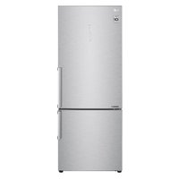 Refrigerador Smart LG Botton Freezer 451 Litros Inox GC-B659BSB