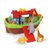 Brinquedo Infantil Barco Arca de Noé Com Rodinhas - 22 Peças - Maral