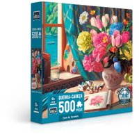 Quebra-Cabeça Puzzle 500 Peças - Casa De Veraneio - Toyster