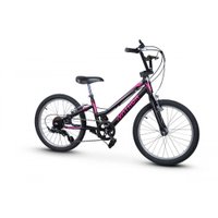 Bicicleta Infantil Aro 20 Com Marcha 06 Velocidades - Harmony - Nathor