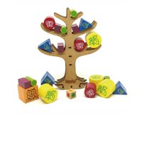Jogo Árvore Do Equilíbrio Em Madeira Multicolorido - NewArt