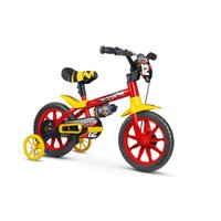 Bicicleta Infantil Aro 12 Com Rodinhas Menino Motor X PU - Nathor