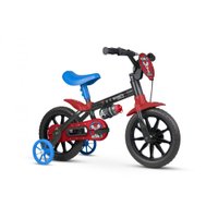 Bicicleta Infantil Aro 12 Com Rodinhas Menino Mechanic - Nathor