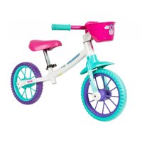 Bicicleta Infantil Aro 12 Sem Pedal Balance Bike Cecizinha - Caloi