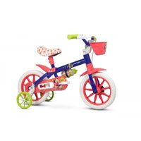 Bicicleta Infantil Aro 12 Com Rodinhas Menina - Show Da Luna - Nathor