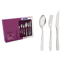 Faqueiro Tramontina Havaí  Aço Inox Facas Churrasco Acabamento Brilho com Detalhes 72 Peças Tramontina