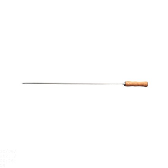 Espeto para Churrasco Tramontina com Lâmina em Aço Inox e Cabo de Madeira 75 cm Tramontina