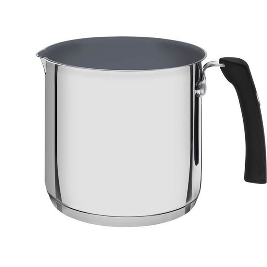 Fervedor Tramontina Solar Ceramic Inox Fundo Triplo Interior Cerâmica Grafite 14 cm 2 L Tramontina