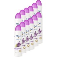 Kit 12 Desodorantes Dove Nutritive Secrets Antitranspirante Aerossol Lavanda e Flores Brancas 150ml
