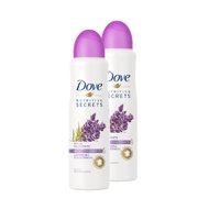 Kit 2 Desodorantes Dove Nutritive Secrets Antitranspirante Aerossol Lavanda e Flores Brancas 150ml