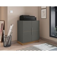 Armário Caemmun Baixo Cubic Office 2 Portas
