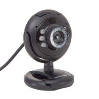 Webcam Multilaser WC045 com Microfone e LED Noturno