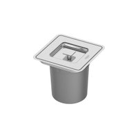 Lixeira Clean Square 5L Inox de Embutir Tramontina