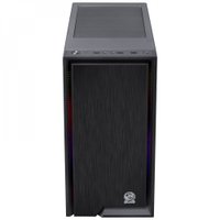 Gabinete Mid-tower Pcyes Mars  Led RGB  MRPTSL1FV