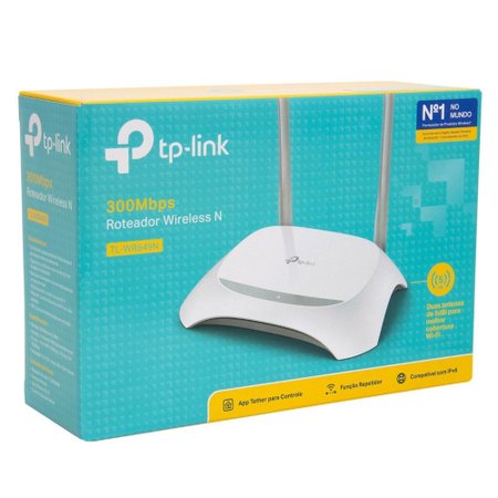 Roteador Wireless Tp-link Tl-wr840n 300 Mbps