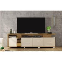 Rack Columbus Para Até 75 Polegadas 4 Portas Caemmun
