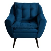 Poltrona em Veludo Boutique Konforto Berlim