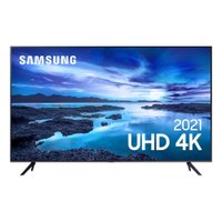 Smart TV Samsung LED 70 Polegadas 4K Wi-Fi UHD Crystal UN70AU7700GXZD