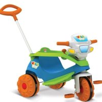 Triciclo Infantil Bandeirante Velobaby com Haste 207