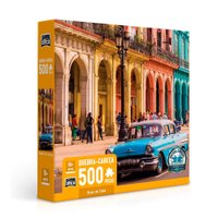 Quebra-Cabeça Ruas de Cuba 500 Peças - Toyster