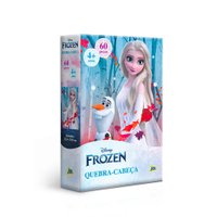 Quebra Cabeça Disney Frozen Elsa 60 Peças - Toyster