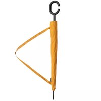 Guarda Chuva Automático Cellulare Sombrinha Longa Fazzoletti Amarelo