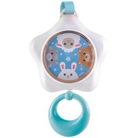 Mobile De Berço Musical Buba De Estrelinha Azul Com Bichinhos Que Giram