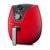 Fritadeira Elétrica Air Fryer 4L 127V 1500W com Grade Multilaser Vermelha - CE083