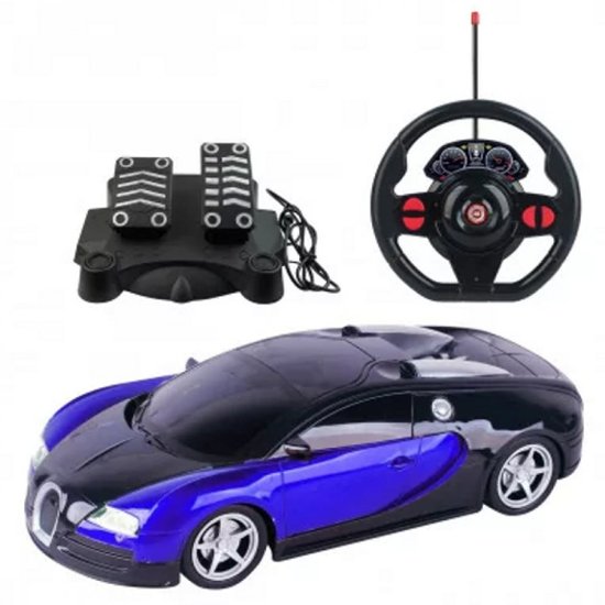 Racing Control Midnight Multikids +3 Anos Preto/Azul - BR1146