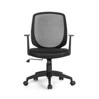 Cadeira Office Mid com Braços Fixos Multilaser