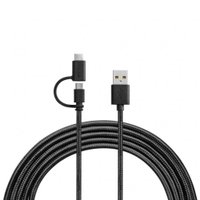 Pulse Cabo Premium 2 em 1 Micro Usb/tipo-c 1,5 Metros  Wi415