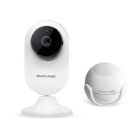 Combo Segurança - Câmera Interna Inteligente HD Wi-Fi e Sensor de Presença Inteligente Wi-Fi Multilaser Liv - SE230K